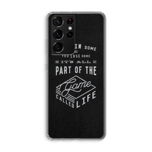 Life: Samsung Galaxy S21 Ultra Transparant Hoesje