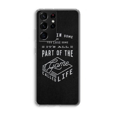 Life: Samsung Galaxy S21 Ultra Transparant Hoesje
