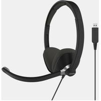 Koss CS300 USB Hoofdtelefoons Bedraad Hoofdband Kantoor/callcenter USB Type-A Zwart