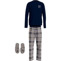 Tommy Hilfiger LS Pant Slippers Flannel Giftset - thumbnail
