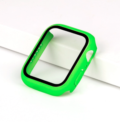 Apple Watch Hardcase Clypeo - Fluoriserend Groen - 41mm