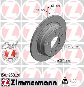 Remschijf Coat Z 150125320