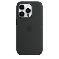Apple Siliconenhoesje met MagSafe voor iPhone 14 Pro - Middernacht telefoonhoesje - thumbnail