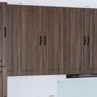 Keukenkast met plank Bruin Eiken 40 x 31 x 100 cm Bewerkt hout