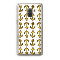 Musketon Anchor: Samsung Galaxy A8 (2018) Transparant Hoesje