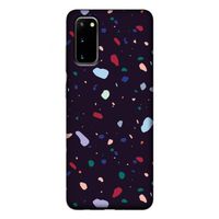 Dark Rounded Terrazzo: Samsung Galaxy S20 Tough Case Dark Rounded Terrazzo: Samsung Galaxy S20 Tough Case