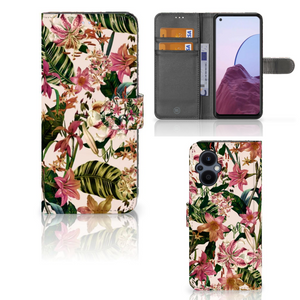 OPPO Reno 8 Lite | OnePlus Nord N20 Hoesje Flowers