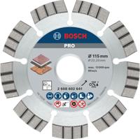Bosch Accessoires Diamantdoorslijpschijf Best for Stone 115 x 22,23 x 2,2 x 12 mm 1st - 2608602641