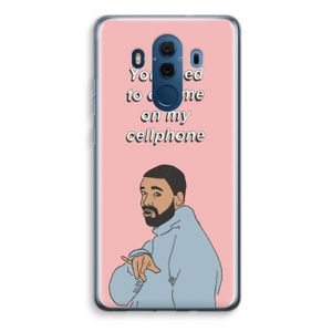 Hotline bling: Huawei Mate 10 Pro Transparant Hoesje
