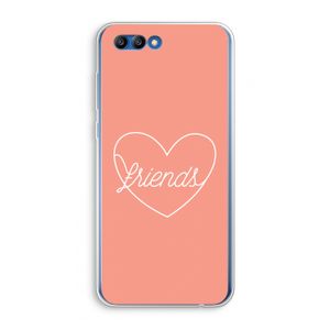 Friends heart: Honor 10 Transparant Hoesje