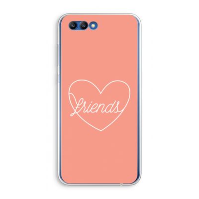 Friends heart: Honor 10 Transparant Hoesje