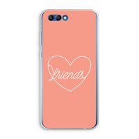 Friends heart: Honor 10 Transparant Hoesje