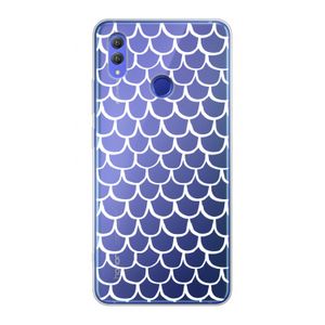 Dakpannetjes: Honor Note 10 Transparant Hoesje