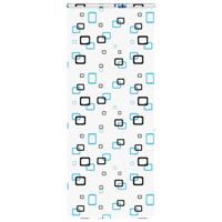 VidaXL Doucherolgordijn met cassette 90x240 cm stofbreedte 86 cm