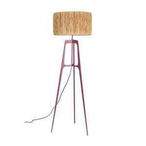 Dutchbone Afra Vloerlamp| Staande lamp Paars