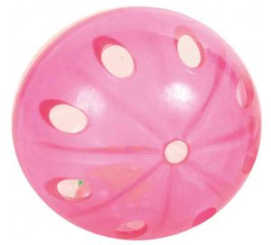 TRIXIE SET RATELBALLEN KUNSTSTOF ASSORTI 4,5 CM 4X4 ST