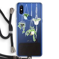Hang In There: Xiaomi Mi Mix 3 Transparant Hoesje met koord