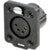 Neutrik NC4FDX-TOP Chass. Con. Female 4POLE Top XLR 4-polige chassisconnector female