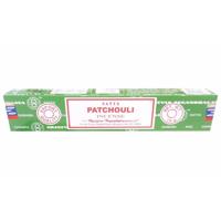 Satya Nag Champa wierook stokjes - Patchouli - 20x - 15 gram