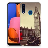 Samsung Galaxy A20s Siliconen Back Cover Londen