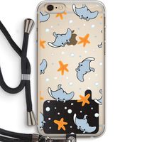 Manta: iPhone 6 PLUS / 6S PLUS Transparant Hoesje met koord