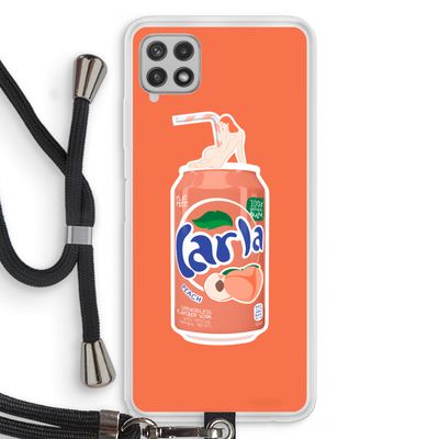 S(peach)less: Samsung Galaxy A22 4G Transparant Hoesje met koord