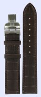 Horlogeband Tissot T361.461 PRC-200 / T600013367 Croco leder Bruin 19mm