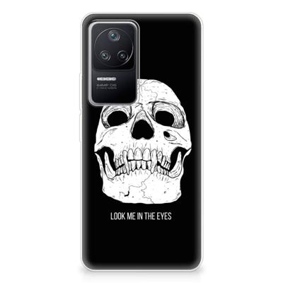 Silicone Back Case Xiaomi Poco F4 Skull Eyes Silicone Back Case Xiaomi Poco F4 Skull Eyes