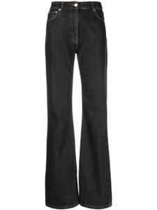 MOSCHINO JEANS jean ample à taille mi-haute - Noir