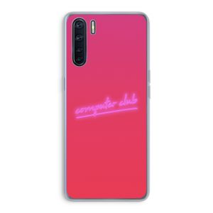 Vice Glow: Oppo A91 Transparant Hoesje