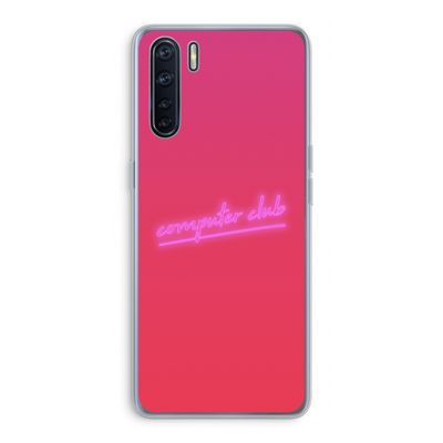 Vice Glow: Oppo A91 Transparant Hoesje