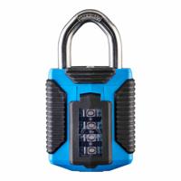 Combinatieslot Squire 50 mm Roestvrij staal Blauw