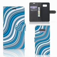 Samsung Galaxy S8 Plus | Telefoon Hoesje | Waves Blue