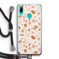 Terrazzo N°18: Huawei P Smart (2019) Transparant Hoesje met koord