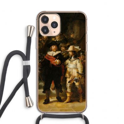 De Nachtwacht: iPhone 11 Pro Transparant Hoesje met koord