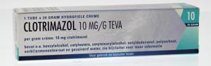 Teva Clotrimazol 10 mg/g creme (20 gr)