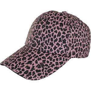 Carnaval verkleed pet - panterprint - roze - foute-/panterparty - luipaardprint