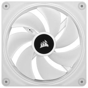 Corsair iCUE LINK QX140 RGB 140mm PWM Fans Starter Kit - Wit case fan 4-pins PWM fan-connector, Incl. controller