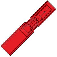 Waterdichte Föhnrondstekerhuls 4mm voor draad 0,5-1,5 mm2