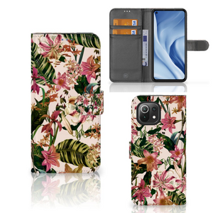 Xiaomi 11 Lite 5G NE | Mi 11 Lite Hoesje Flowers