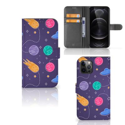 Apple iPhone 12 Pro Max | Wallet Case | met Pasjes | Space