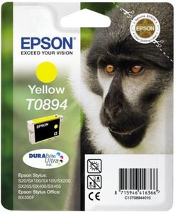 Epson Monkey inktpatroon Yellow T0894 DURABrite Ultra Ink