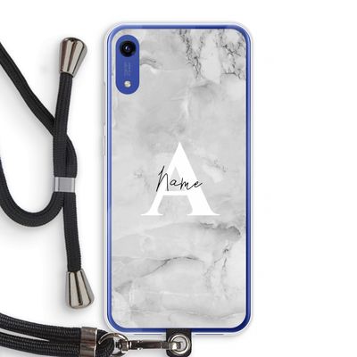 Ivory Marble: Honor Play 8A Transparant Hoesje met koord