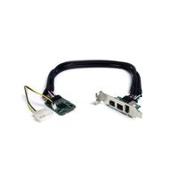 StarTech.com 3-poort 2b 1a 1394 Mini PCI Express FireWire Adapterkaart - thumbnail