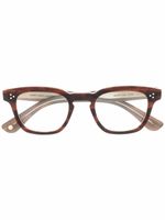 Garrett Leight lunettes de vue Regent à monture carrée - Marron - thumbnail