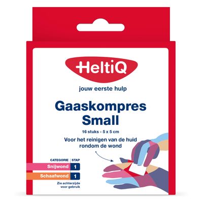 HeltiQ Gaaskompres Small