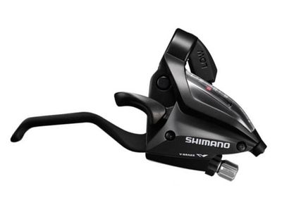 Shimano versteller (rechts) met remhendel 7 speed st-ef500 2 vingers zwart
