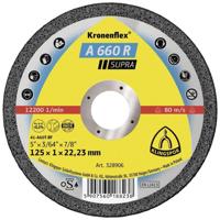 Klingspor A 660 R Supra 328905 Doorslijpschijf recht 115 mm 25 stuk(s) RVS