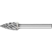 PFERD TOOLS 21122683 Freesstift Spitsboog Lengte 60 mm Afmeting, Ø 10 mm Werklengte 20 mm Schachtdiameter 6 mm