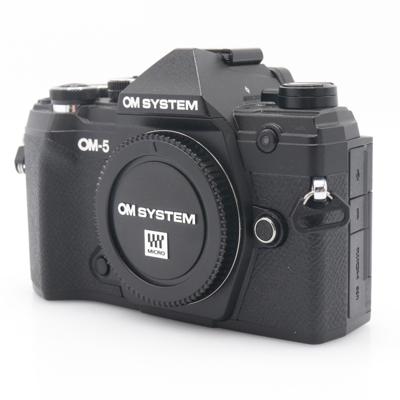 OM SYSTEM OM-5 body zwart occasion